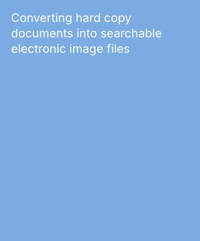Digitising content