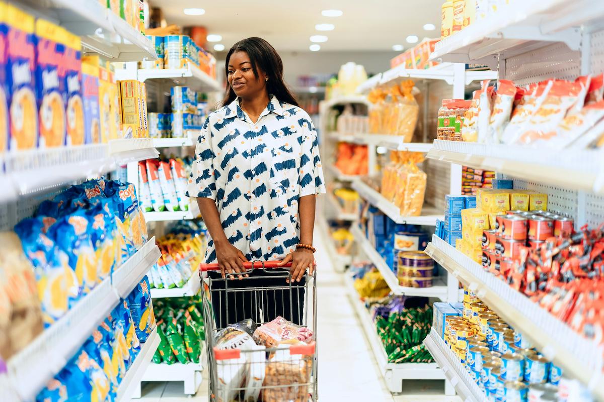 Shoprite stock sheets processed for SKU codes across a food retail network