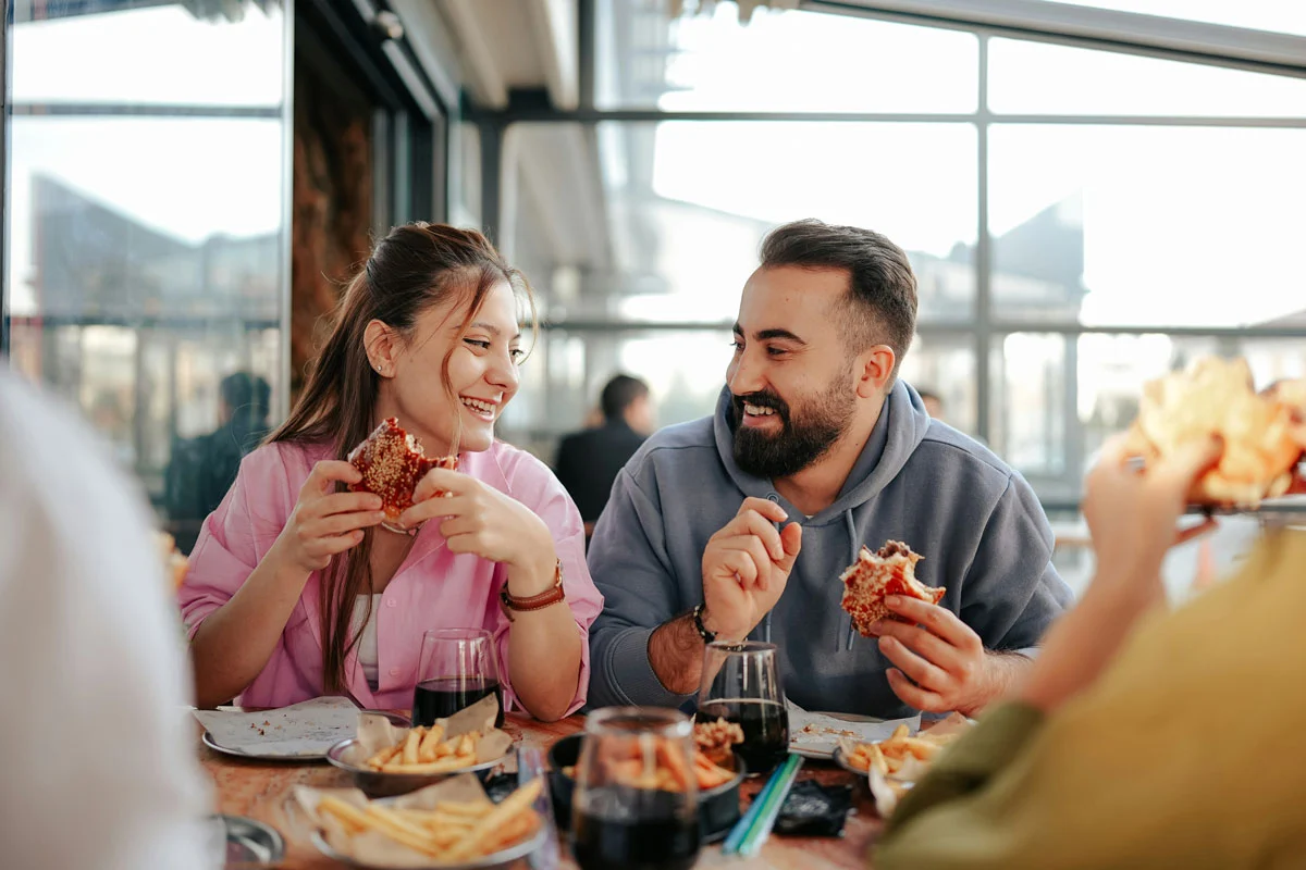 Restaurant setting representing Spur Group’s loyalty membership form digitisation project